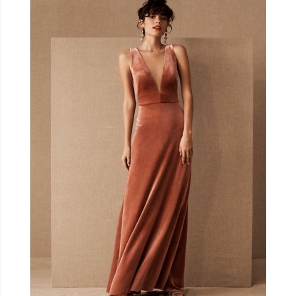 NWT BHLDN Velvet Dress